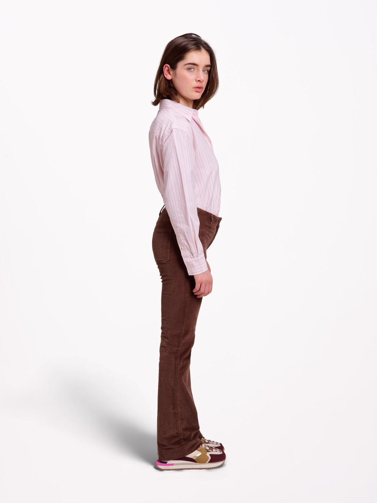 BELLA Corduroy Bootcut Trousers