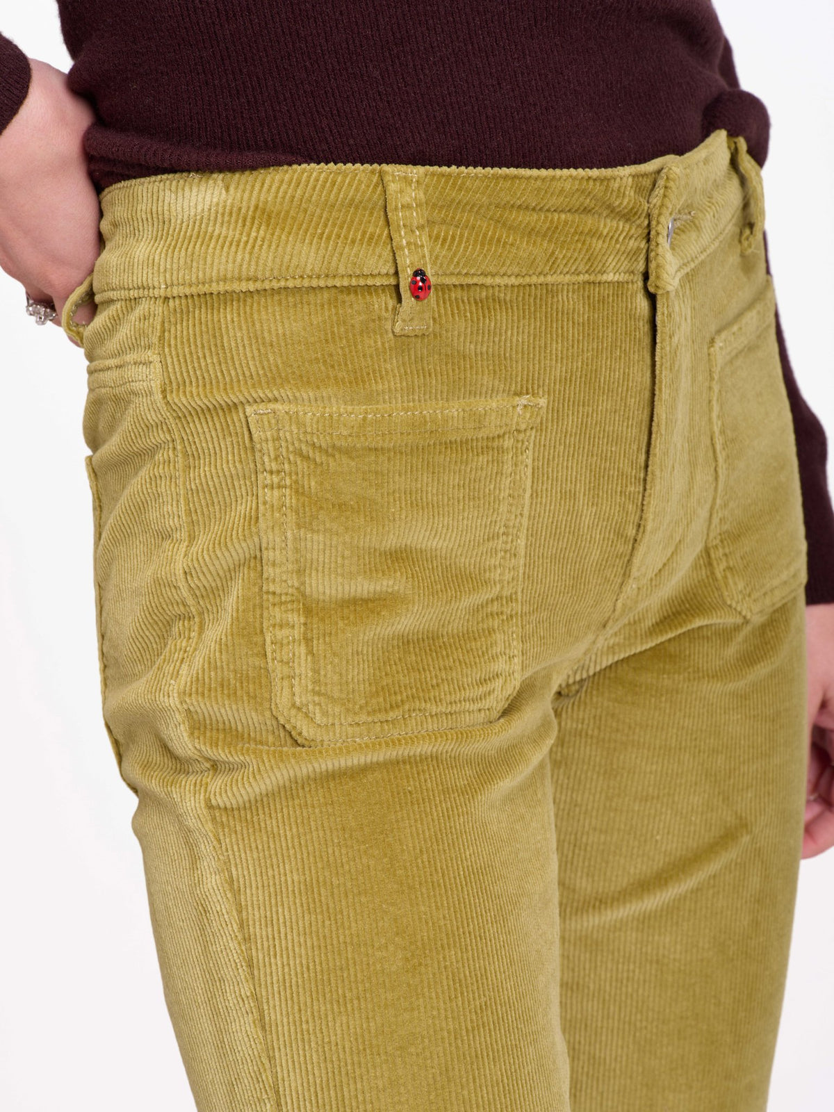 BELLA Corduroy Bootcut Trousers