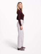 Jean droit POLA STRIPE