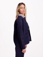 Veste en jeans avec padding VIVIAN