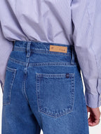 Jean taille basse large LORA