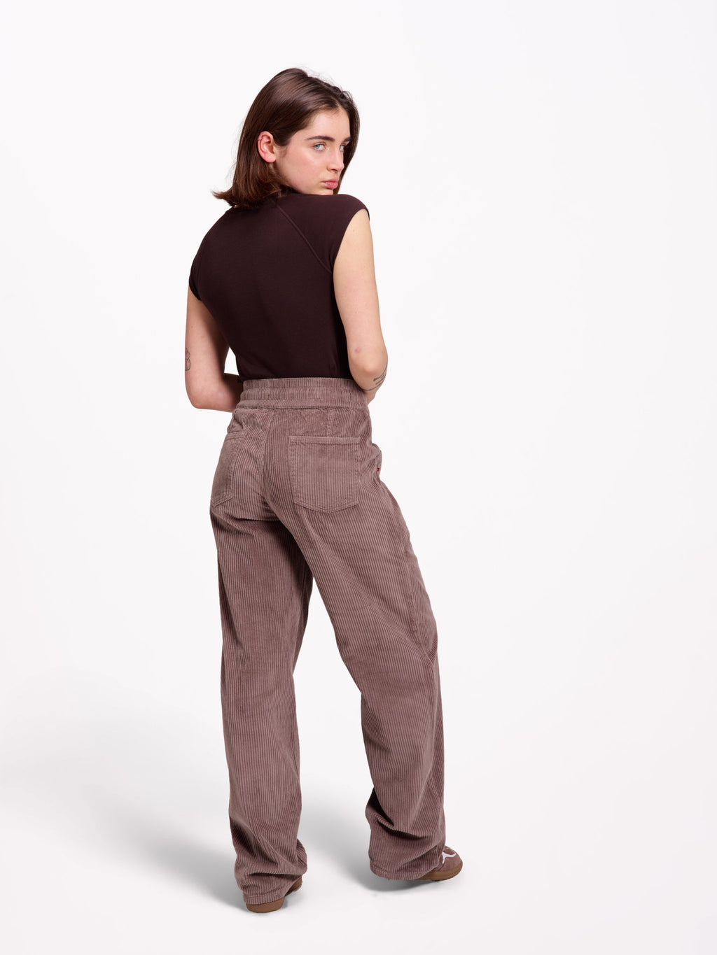 Pantalon baggy ample velours côtelé LORY