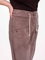 Pantalon baggy ample velours côtelé LORY