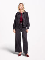 Veste en jean VANNY STRASS