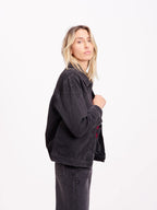 Veste en jean VANNY STRASS