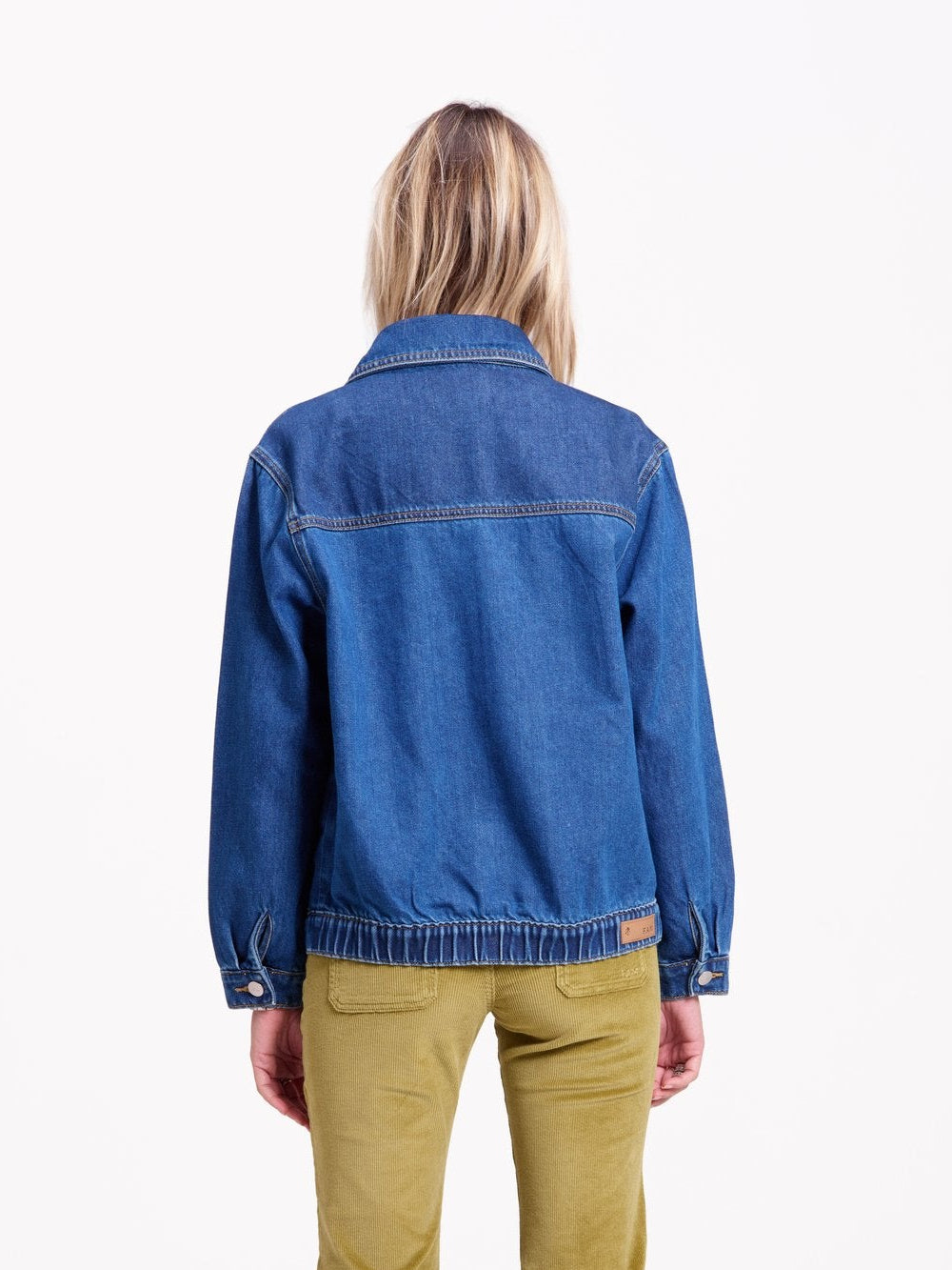 Veste en jean VANNY PATCHWORK