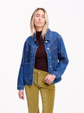 Veste en jean VANNY PATCHWORK
