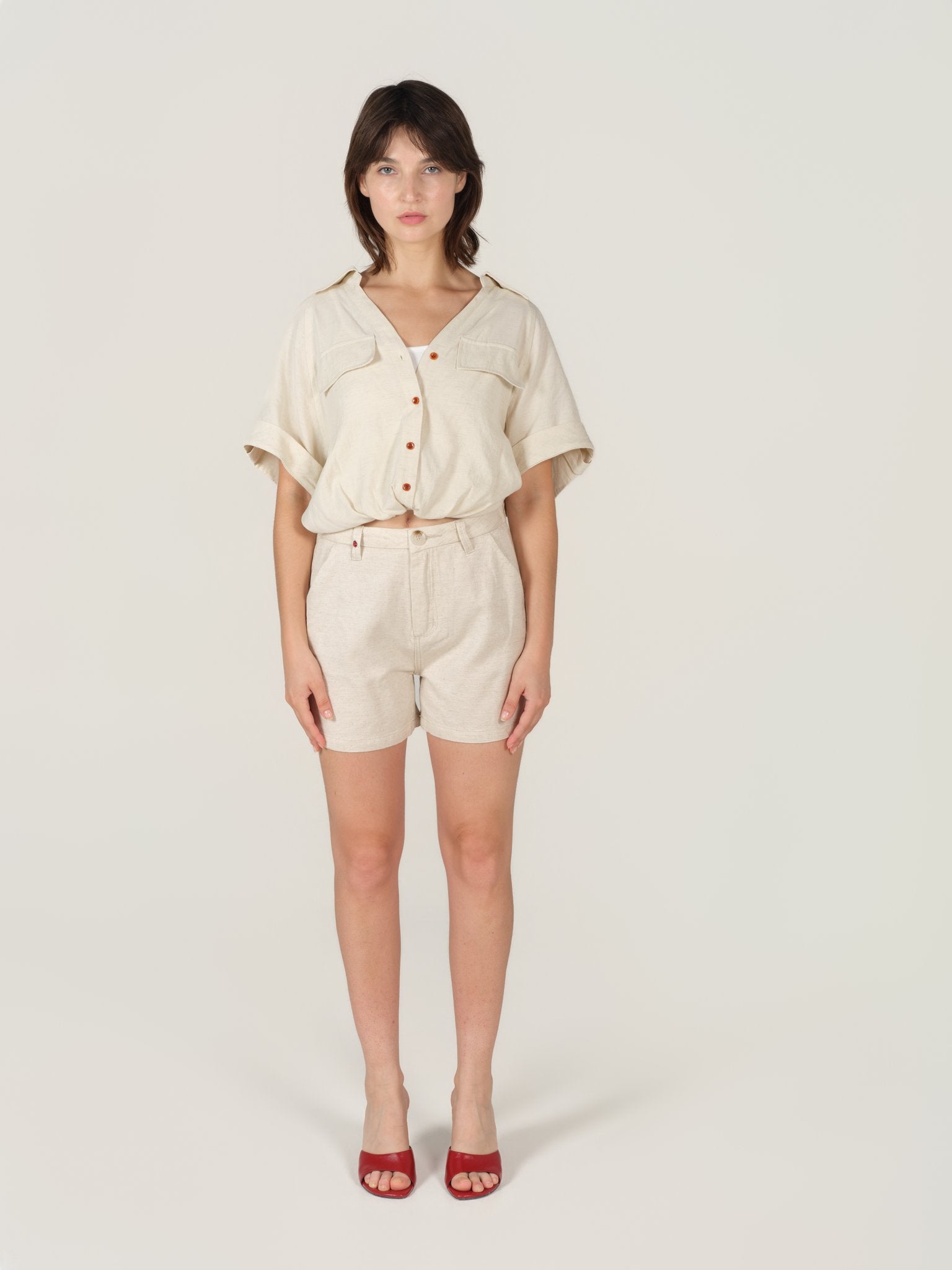 Short court taille haute AXELLE