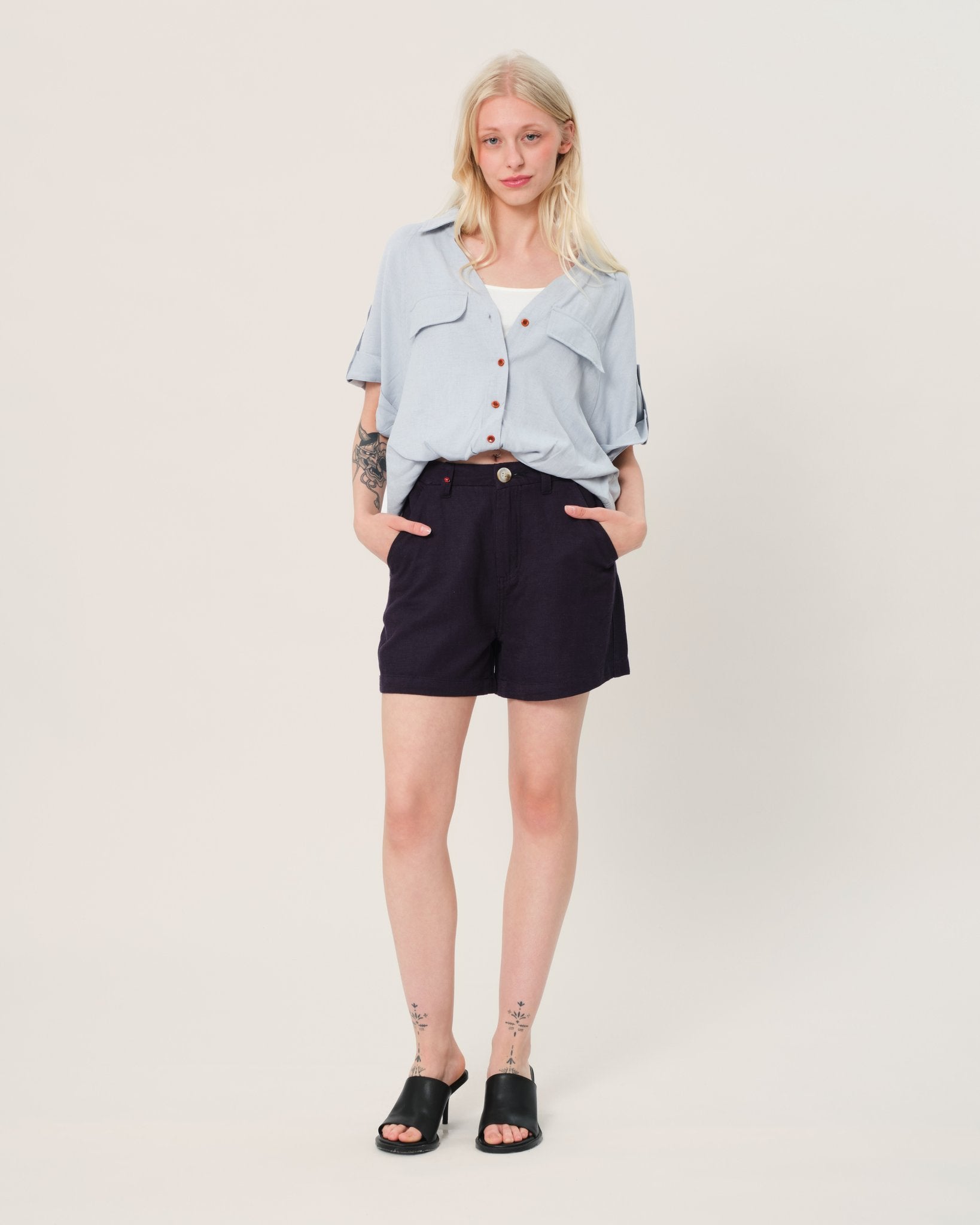 Short court taille haute AXELLE