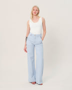 Pantalon évasé avec poches italiennes FRANCINE