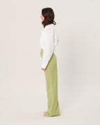 Pantalon évasé avec poches italiennes FRANCINE