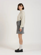 AGNES denim skirt with side pockets