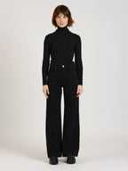 FILA Mid-Rise Wide-Waisted Jeans
