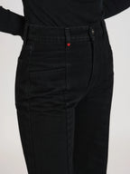 FILA Mid-Rise Wide-Waisted Jeans