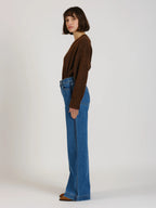 Jean large taille haute FLEURE GANSE