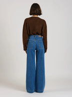 Jean large taille haute FLEURE GANSE
