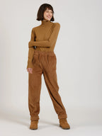 Caramel corduroy pants FRANCE