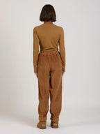 Caramel corduroy pants FRANCE