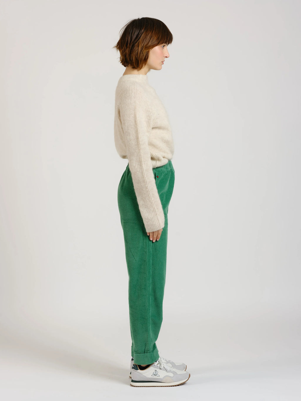 Pantalon mom en velours FRANCE