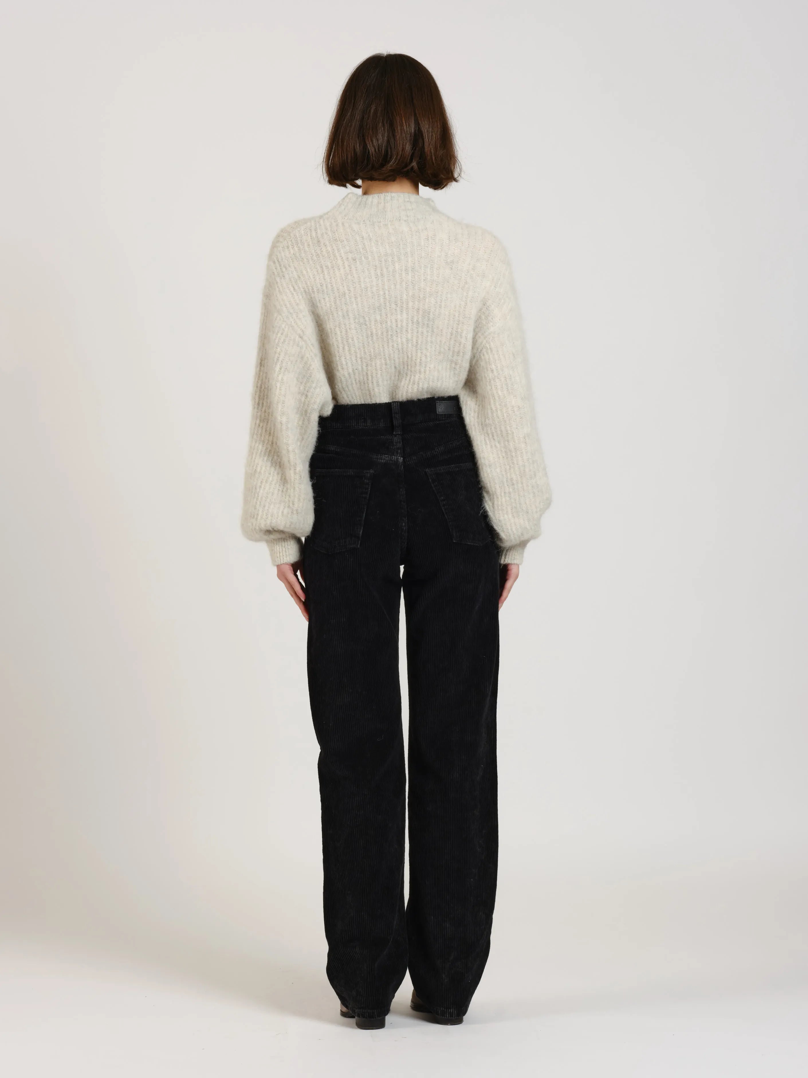 POLA straight corduroy pants