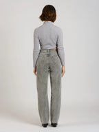 Pantalon straight en velours POLA