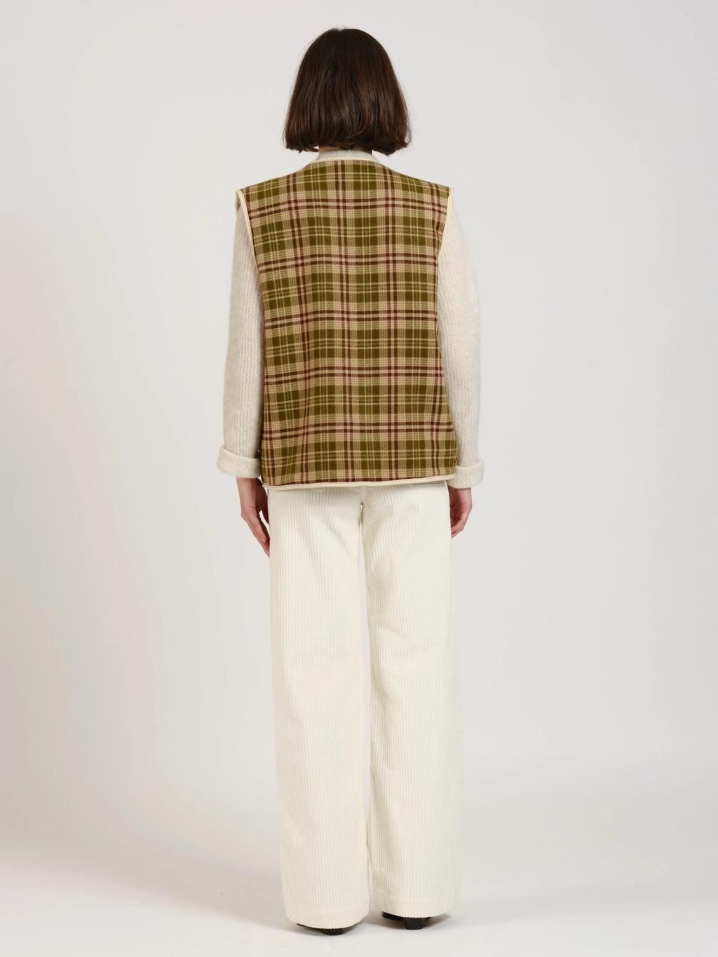 VALE reversible sleeveless jacket