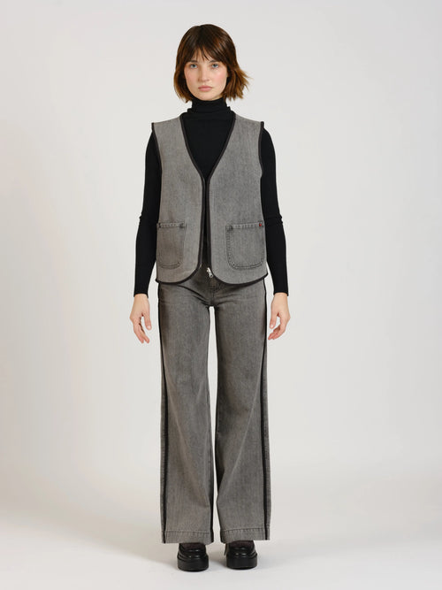 Veste sans manche réversible VERO