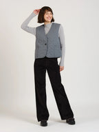 Veste sans manche gris VITTORIA – XS