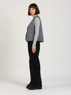 Veste sans manche gris VITTORIA – XS