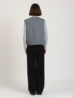 Veste sans manche gris VITTORIA – XS