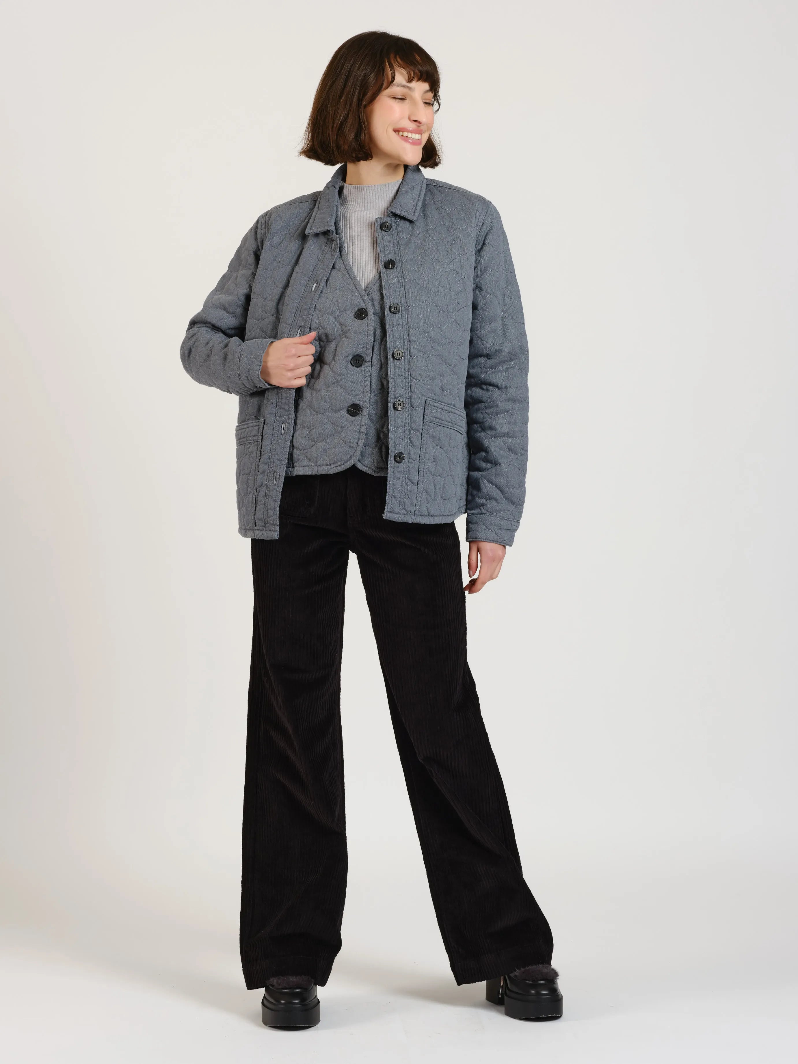 VIVIAN gray jacket