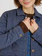 Veste en jeans avec padding VIVIAN