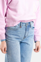 Jean baggy élégance décontractée et confort assuré LENA femme, BLUE, taille XS, porté par Lilou (1m75) (F.A.M. JEANS) – photo 1