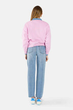 Jean baggy élégance décontractée et confort assuré LENA femme, BLUE, taille XS, porté par Lilou (1m75) – photo 5