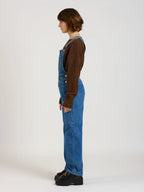 Salopette en jeans DESIRE femme, STONE, taille XS, porté par Sarah (1m72) (F.A.M. JEANS) – photo 1