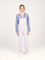 Salopette en velours DESIRE femme, FLAX GREY, taille XS, porté par Priscilla (1m76) (F.A.M. JEANS) – photo 1