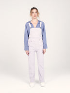 Salopette en velours DESIRE femme, FLAX GREY, taille XS, porté par Priscilla (1m76) (FAM PARIS) – photo 1