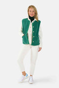 Veste sans manches VITA vert femme, GREEN, taille XS, porté par Jessica (1m75) (FAM PARIS) – photo 1
