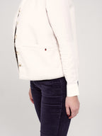 Veste sans manches VITA blanc femme, WHITE, taille XS, porté par Priscilla (1m76) – photo 5