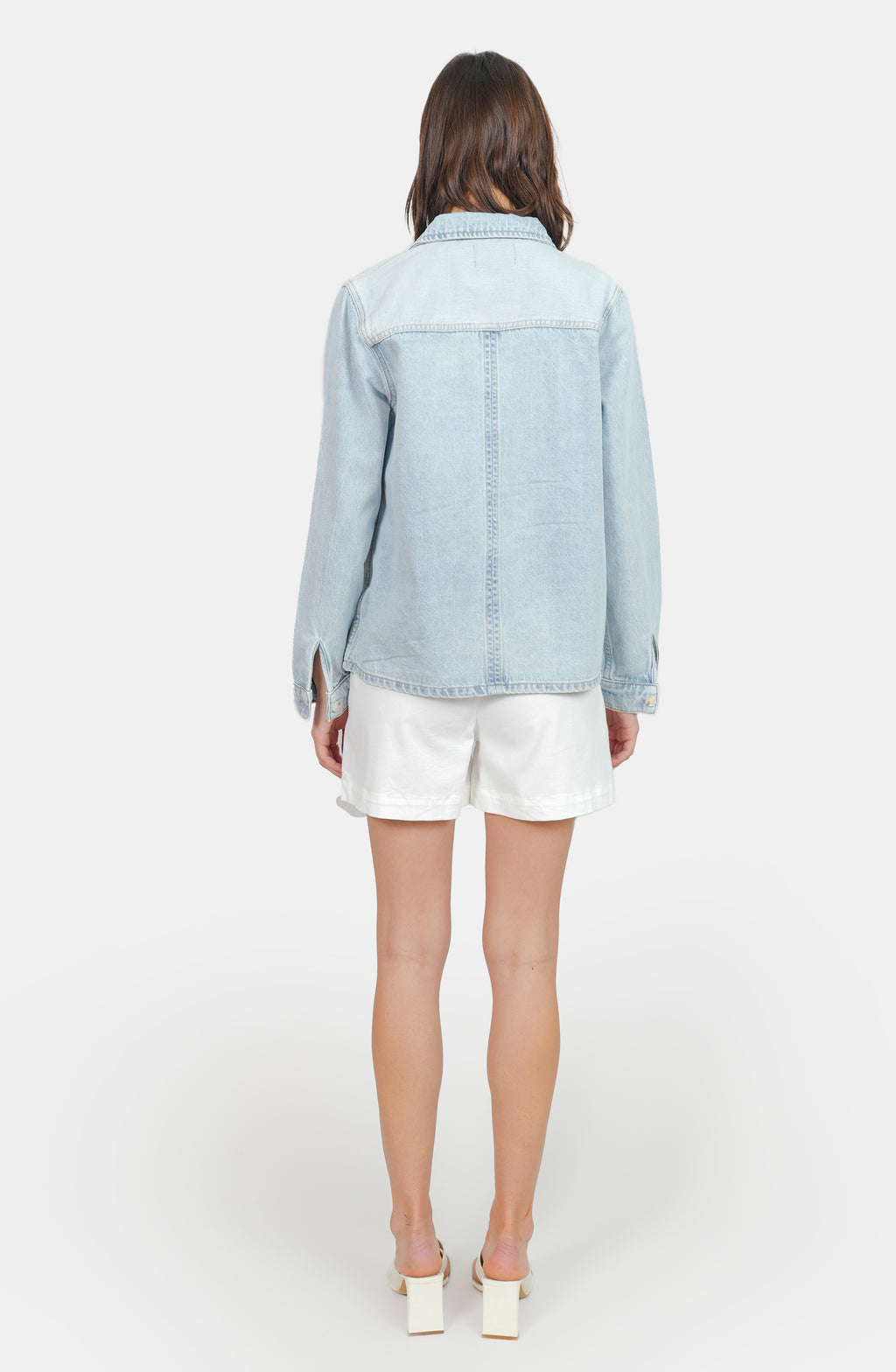 Veste légère patchwork VIVIAN femme, PATCHWORK, taille XS, porté par Claire (1m76) – photo 5