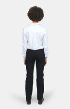 Jean bootcut noir BELLA femme, BLACK, taille 26, porté par Marie (1m71) – photo 4