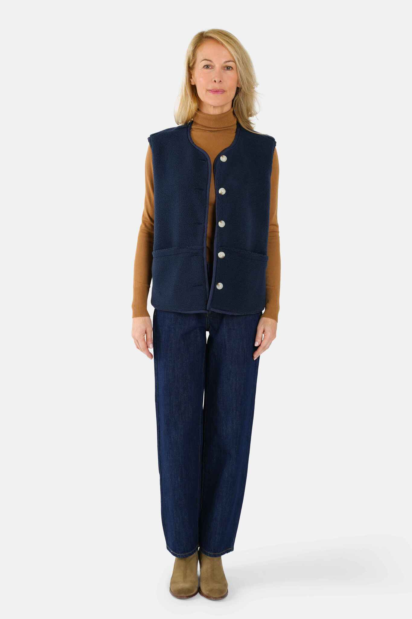 VITA Sleeveless Jacket – F.A.M. Paris