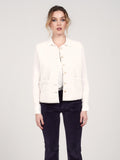 Veste sans manches VITA blanc femme, WHITE, taille XS, porté par Priscilla (1m76) – photo 2