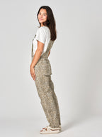 Salopette léopard DESIRE femme, LEOPARD, taille XS, porté par Valentine (1m70) – photo 3