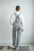 Salopette marine DESIRE STRIPE femme, NAVY, taille XS, porté par Mathilde (1m72) – photo 6