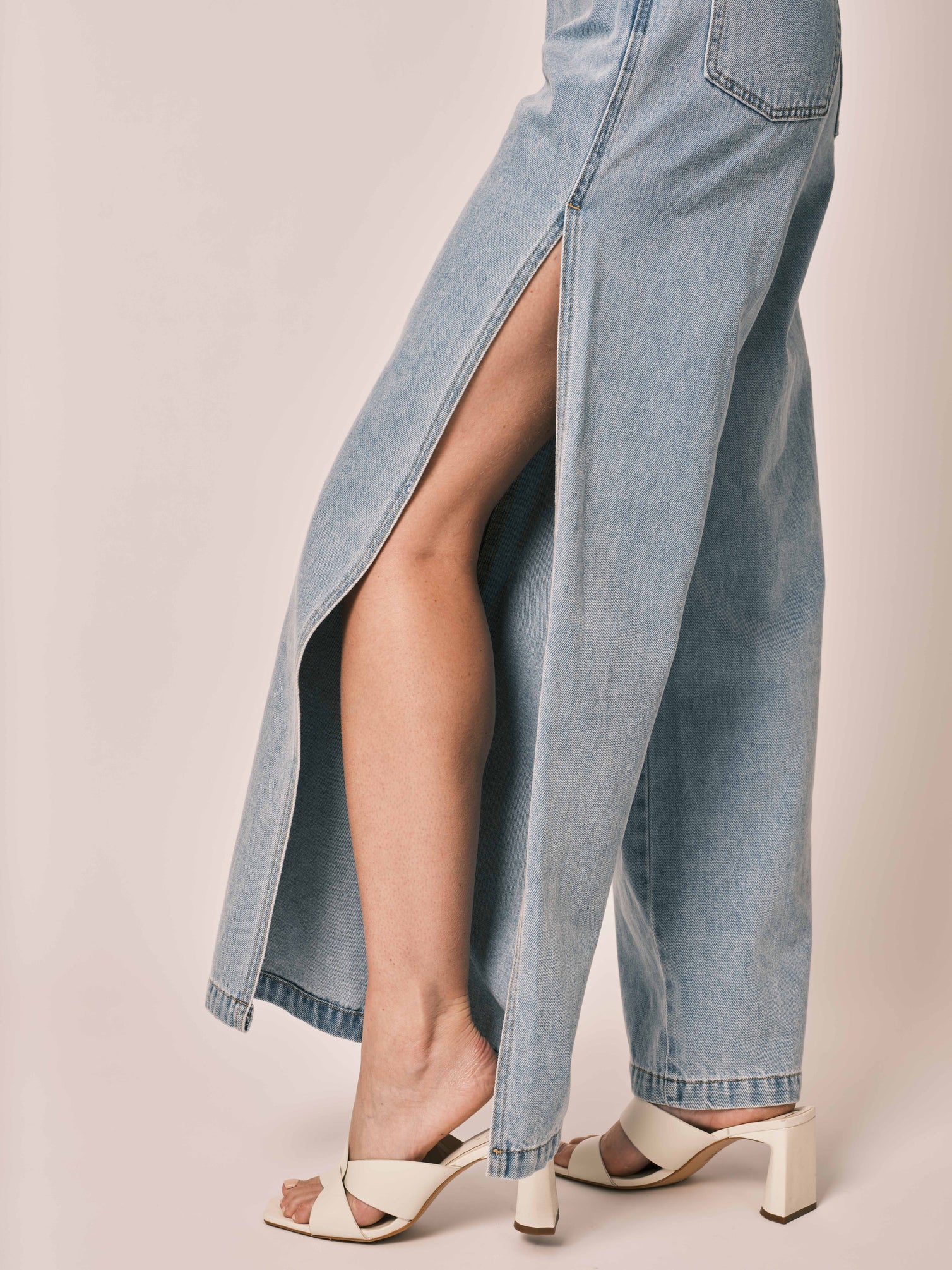Jean large APRIL Bleu