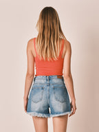 Short court ASHLEY en denim