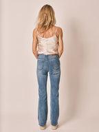 Jean bootcut bleu BELLY