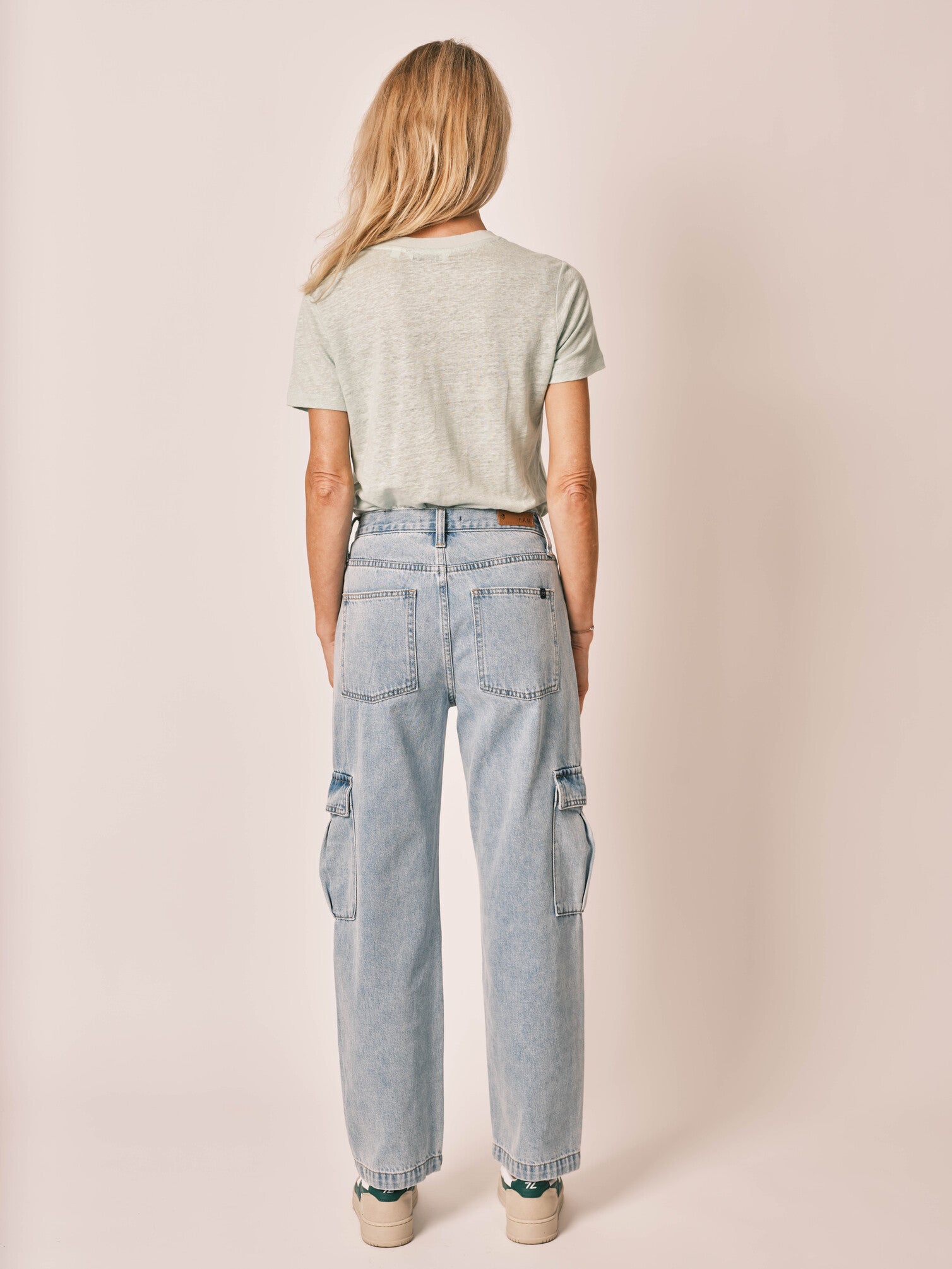 CHARLIE Blue Cargo Jeans