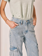 Jean Cargo Bleu CHARLIE